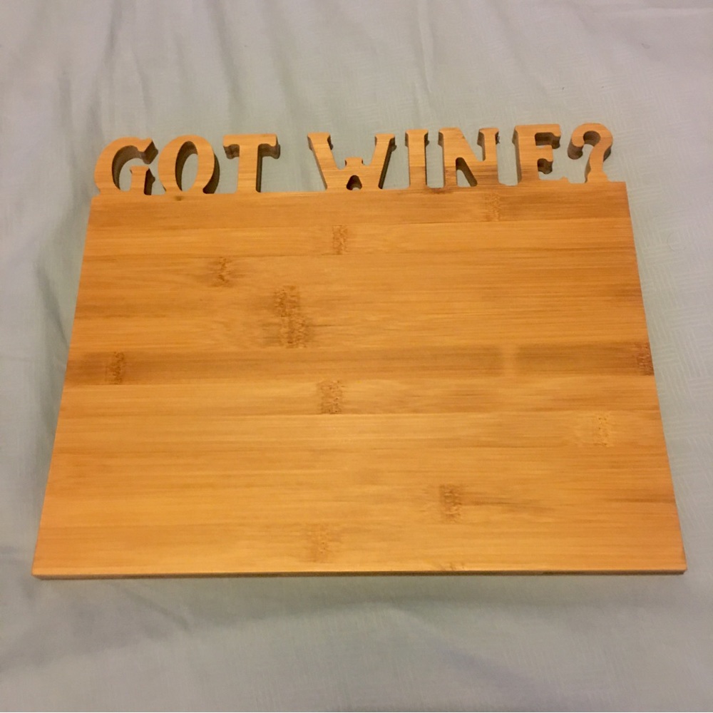 Got wine? Cheese board